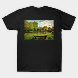 A Seat By The Village Pond T-Shirt